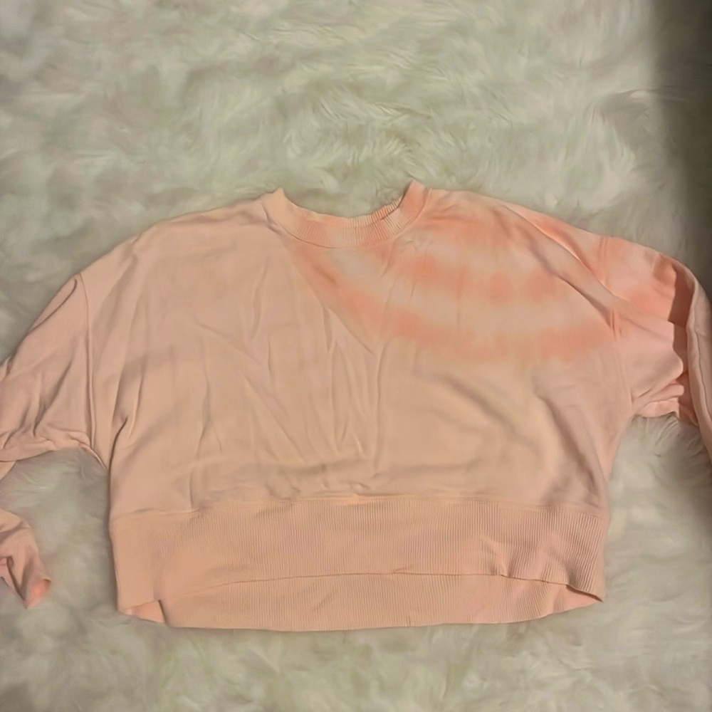 American Eagle Pink TieDye Sweatshirt